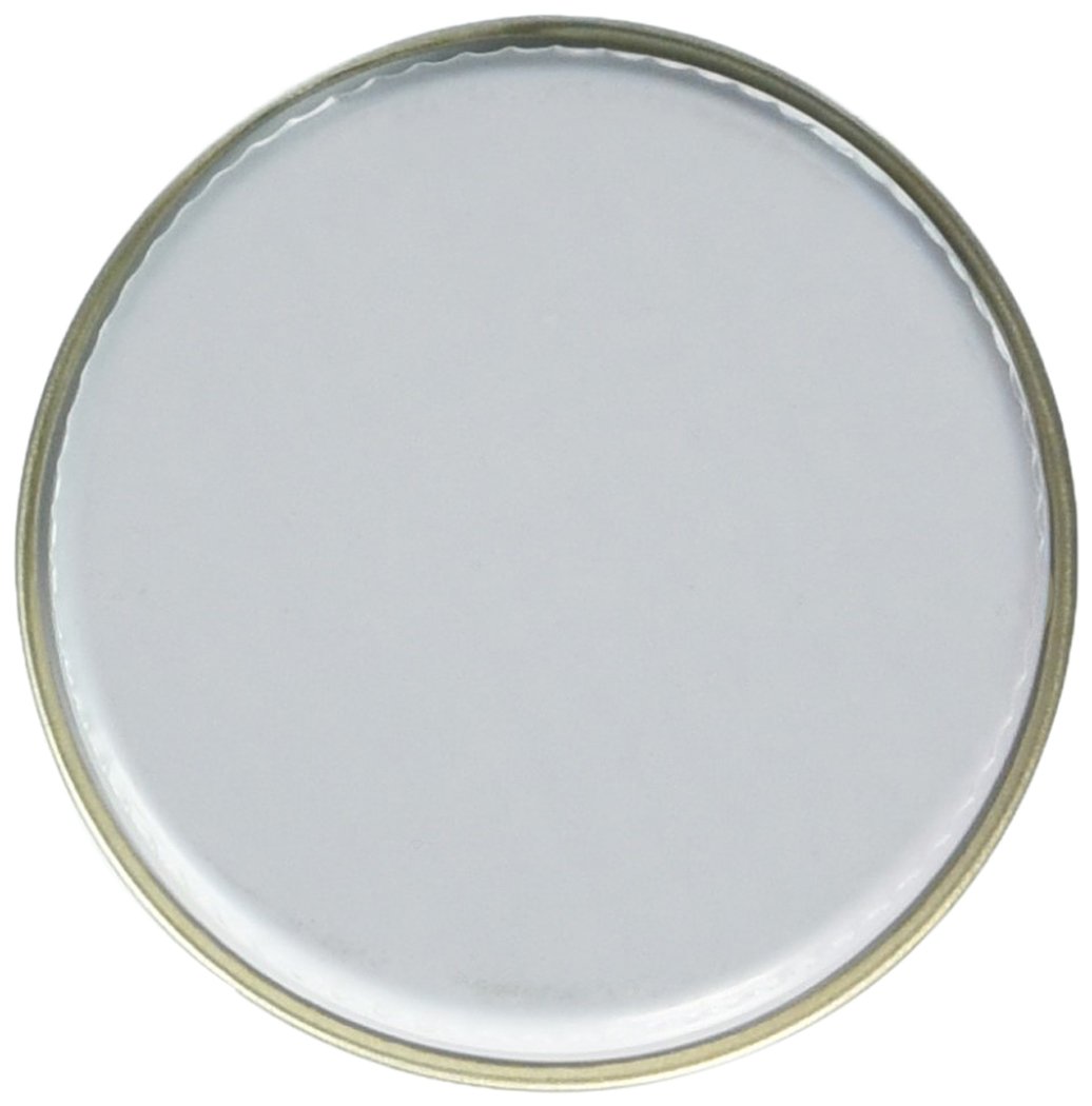 CAP-05016 38-400 White Metal Cap with Pulp/Polyethylene Liner - 576 Pack | Durable Bottle & Jar Closures for Food, Beverage & Cosmetic Packaging