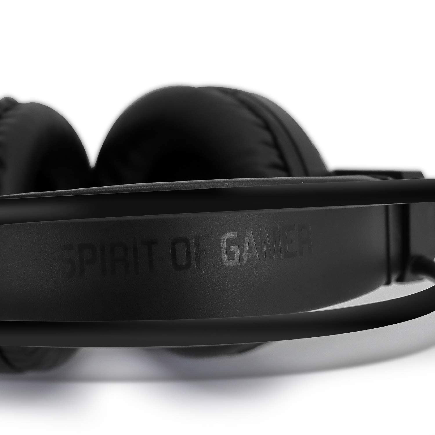 SPIRIT OF GAMER PRO-H7 Gaming Headset with Noise Cancelling Mic, Rainbow LED Lights, Soft Leather Ear Cushions - Compatible with PS5, Xbox Series X, PC, PS4, Xbox One - Perfect for Competitive Gaming & Streaming