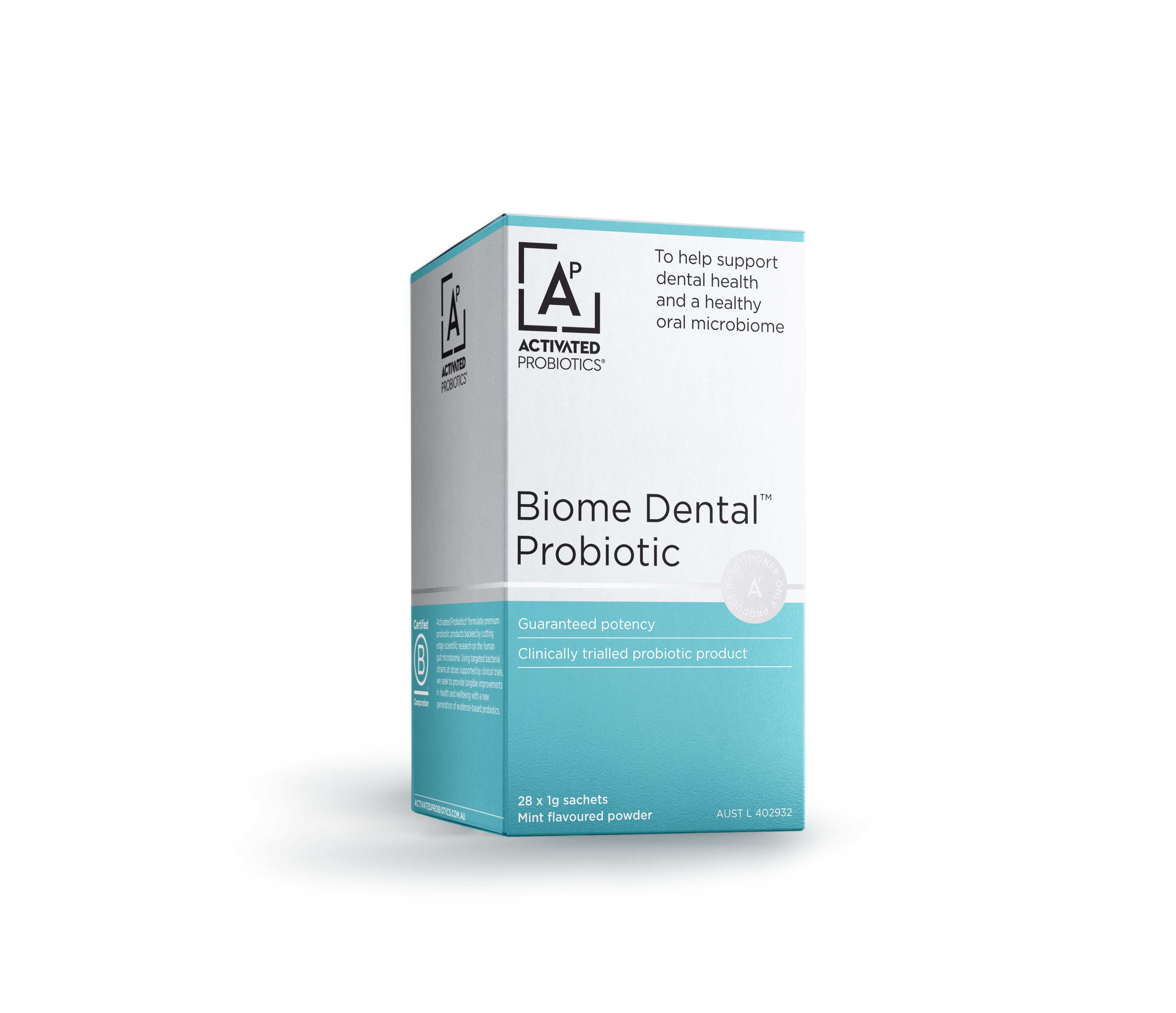Best Activated Probiotics for Oral Health - Supports Dental Biome & Gut Balance | Ideal for Daily Use, Travel & Post-Antibiotic Care