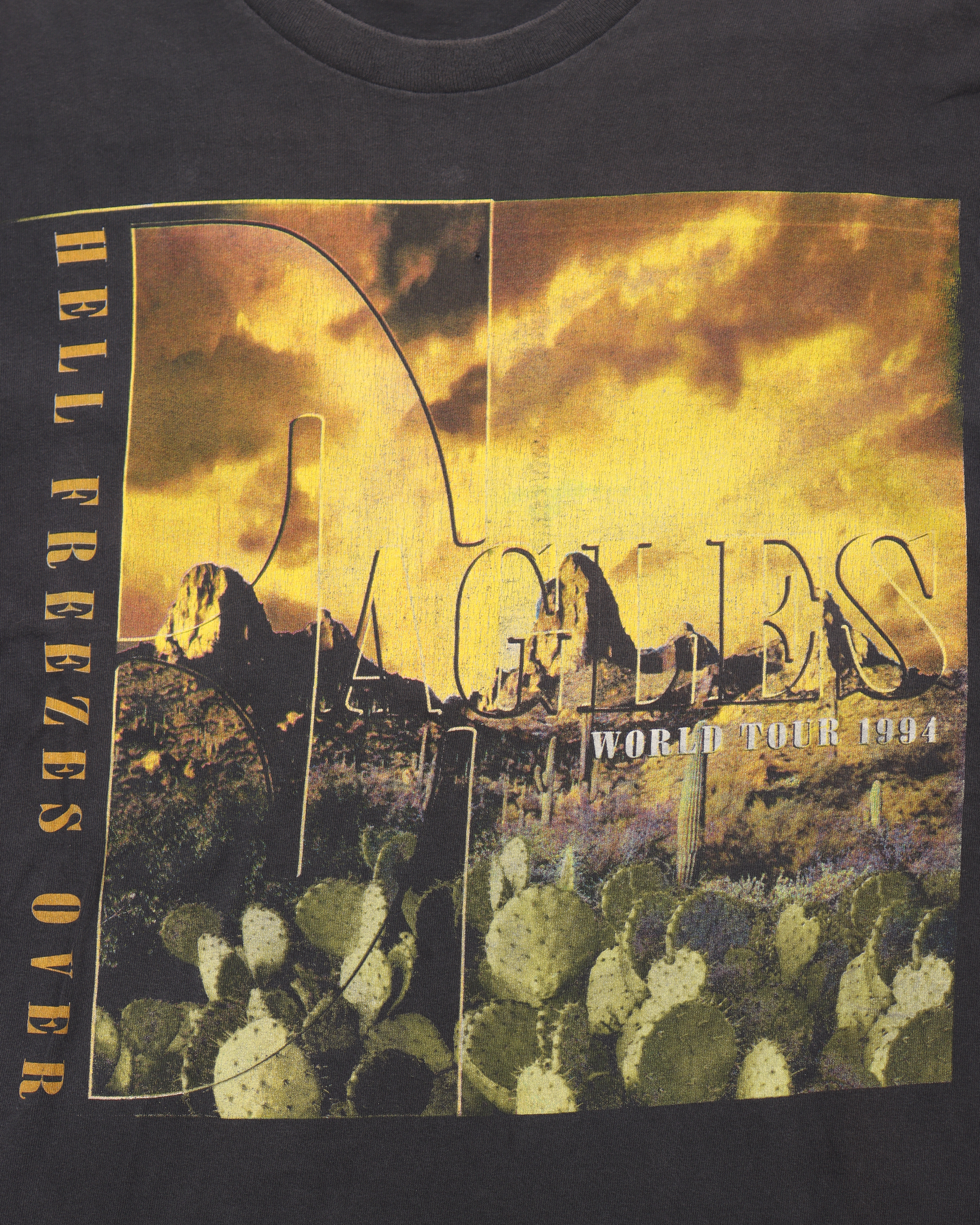 Vintage 1994 Eagles 'Hell Freezes Over' Tour T-Shirt - Classic Band Merch for Concerts & Music Fans | Perfect Gift for Rock Lovers