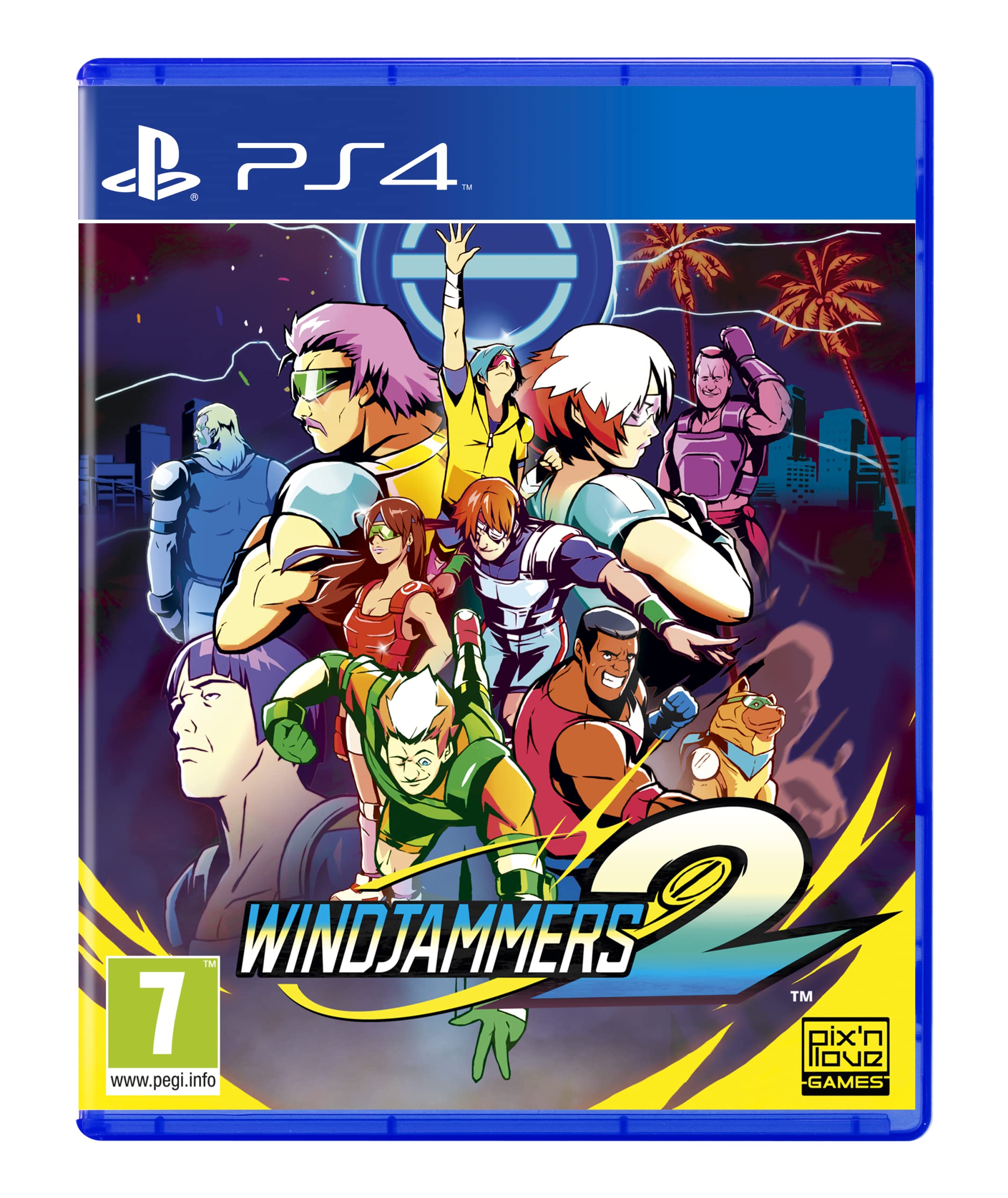 Windjammers 2 for PS4 - Competitive Arcade Sports Game | Perfect for Multiplayer Parties & Retro Gaming Fans