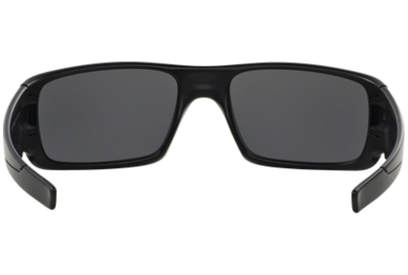 Black Frame Sunglasses with Black Iridium Polarized Lenses (60MM) - UV Protection for Outdoor Sports, Driving & Beach Activities