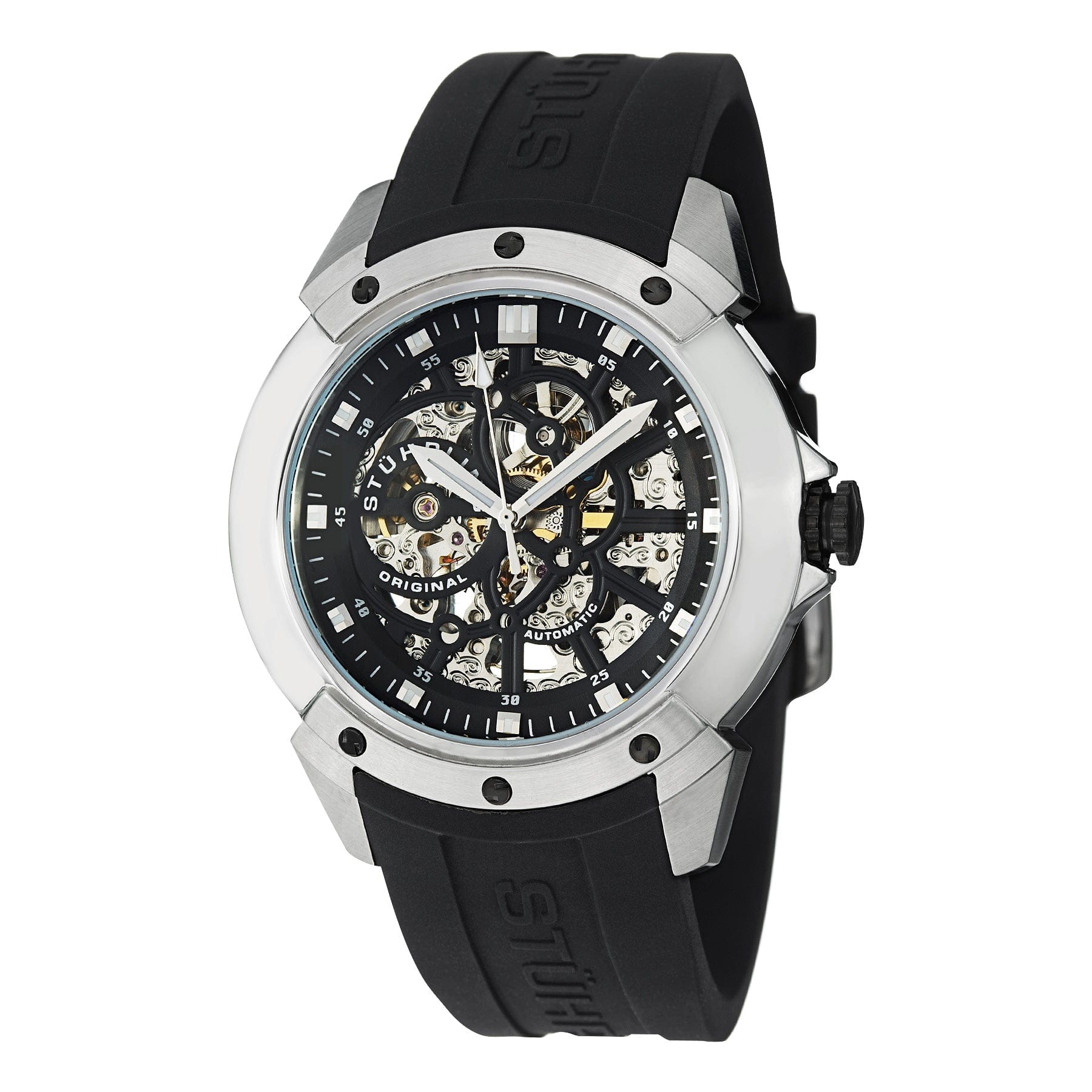 Men's Gen X Crucible XT Automatic Skeleton Watch - Stylish Casual & Dress Timepiece for Business, Parties & Everyday Wear