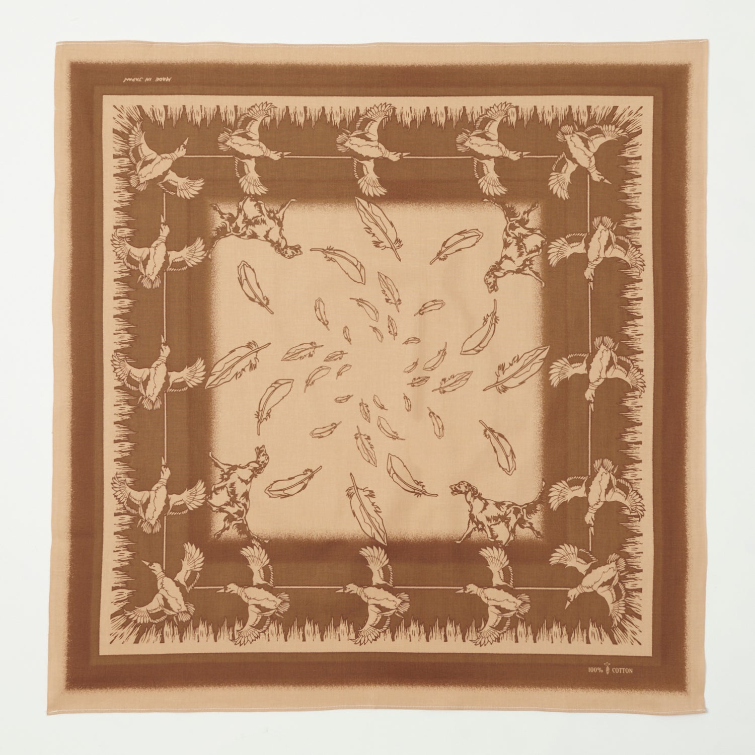 One Ear Brand 'LOL (Bean)' Bandana - Brown Dog Bandana for Small & Medium Dogs - Perfect for Pet Fashion, Outdoor Adventures & Photo Shoots