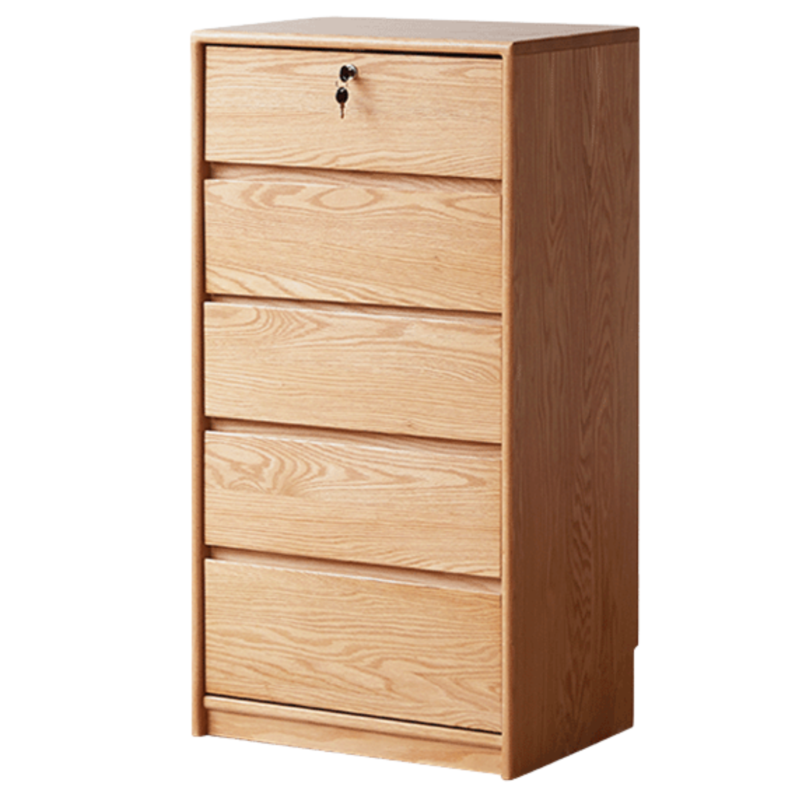 Solid Oak & Black Walnut Wood Storage Drawer - Handcrafted Wooden Organizer for Bedroom, Office, or Kitchen - Perfect for Jewelry, Utensils & Home Organization