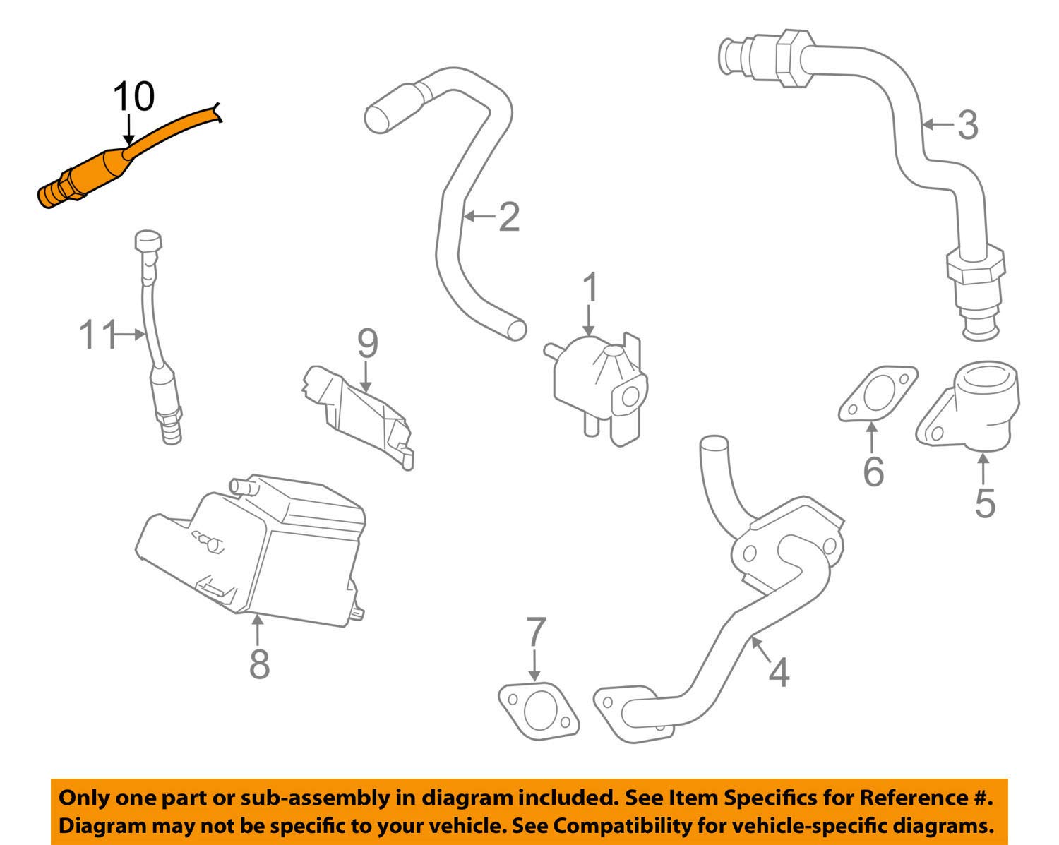 Oxygen Sensor Assembly for Automotive & Industrial Use - High-Performance O2 Sensor Replacement - Perfect for Engine Diagnostics, Emissions Testing & HVAC Systems