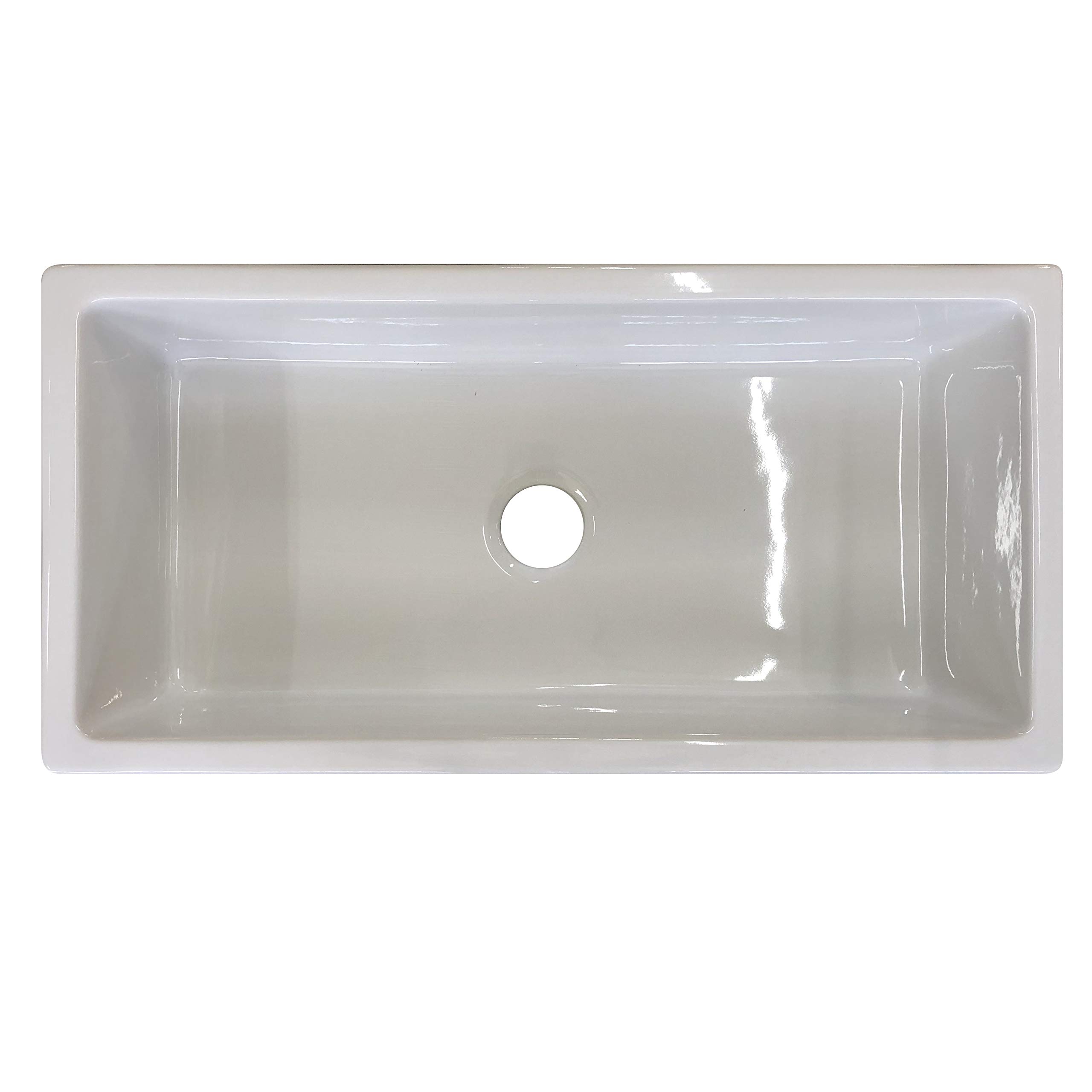Premium Fireclay Farmhouse Kitchen Sink - 36