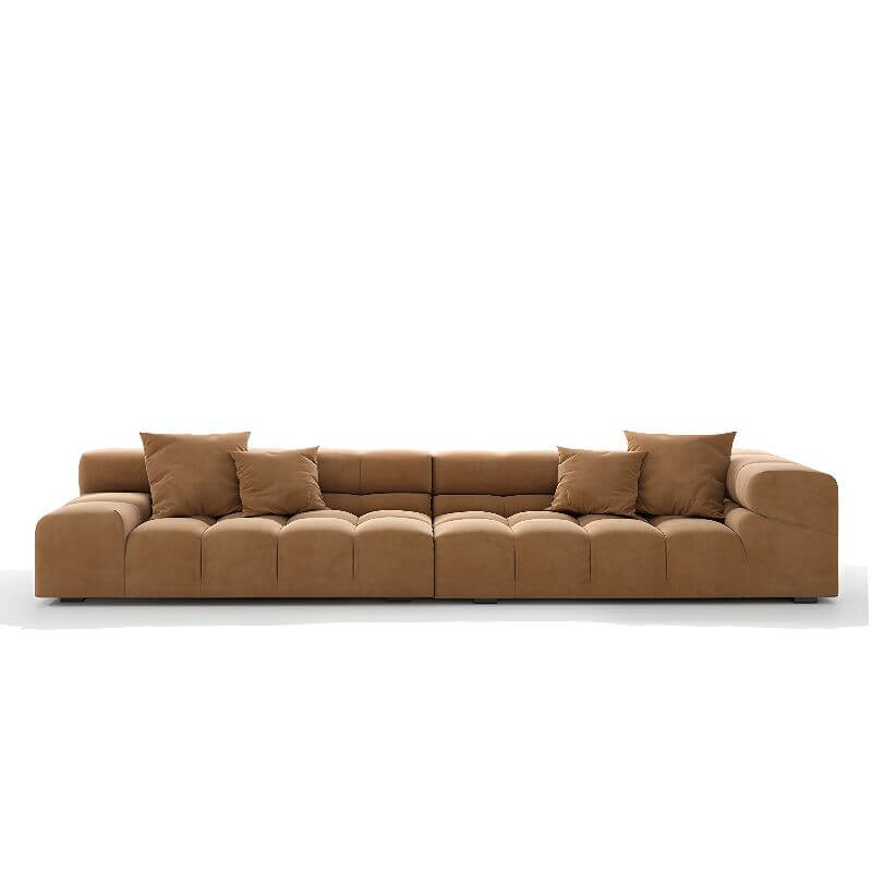 6-Person L-Shaped Reclining Sofa with Right Chaise - Perfect for Living Room, Home Theater & Family Gatherings