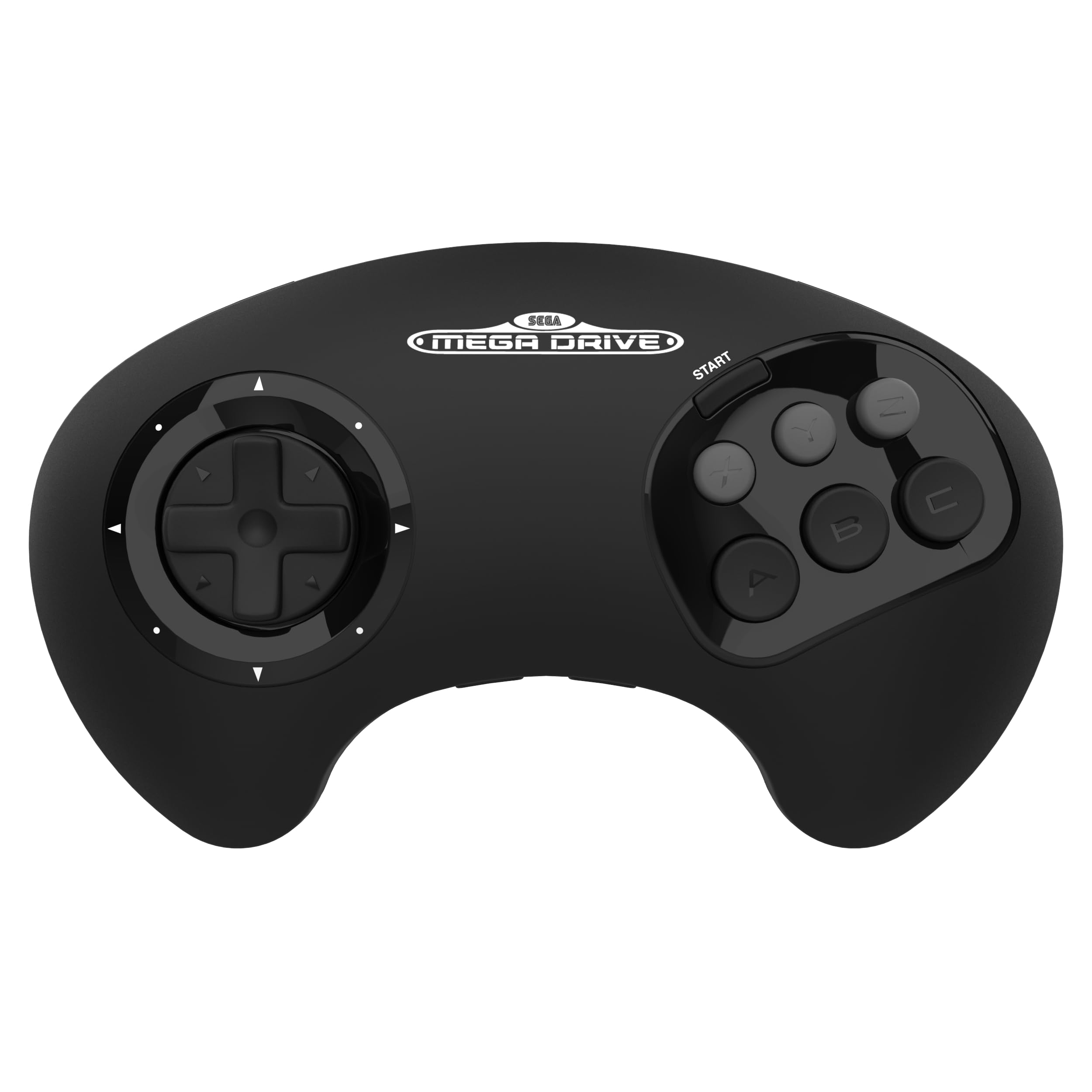 Retro-Bit BIG6 2.4GHz Wireless Controller for SEGA Mega Drive/Switch/PC - Gaming Fun