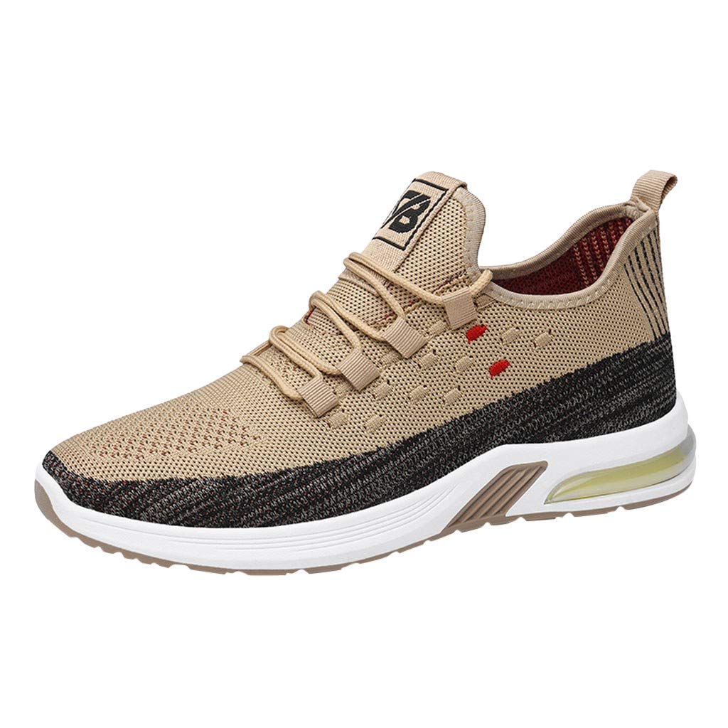 **Men's Breathable Mesh Running Shoes - Lightweight Summer Casual Sneakers for Jogging, Walking & Streetwear**