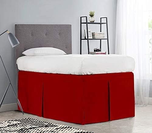 **Box Pleat Bed Skirt for Twin XL - 21