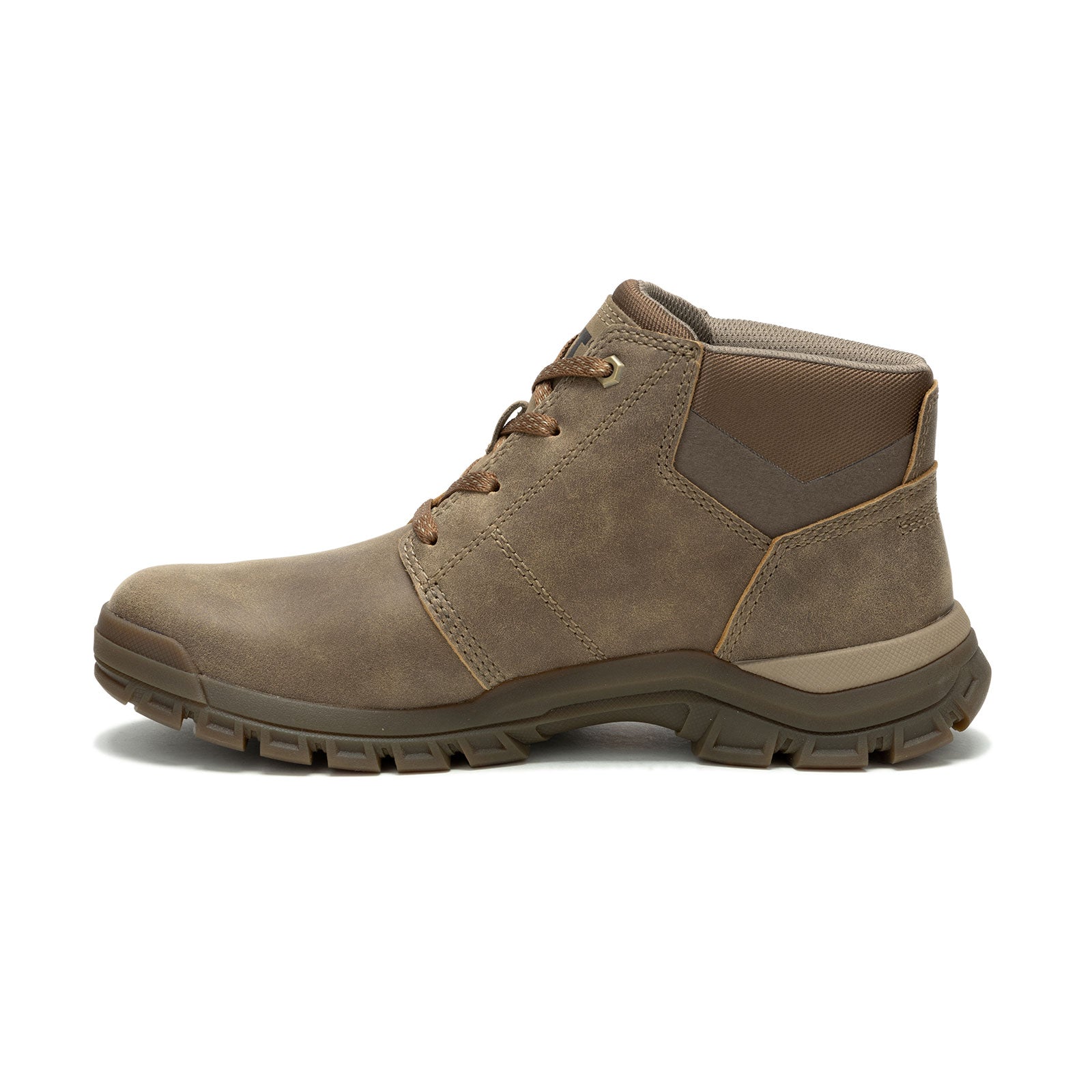 Threshold Men's Soft Toe Chukka Work Boots - Comfortable Brown Leather Casual & Work Shoes for Construction, Hiking & Outdoor Activities