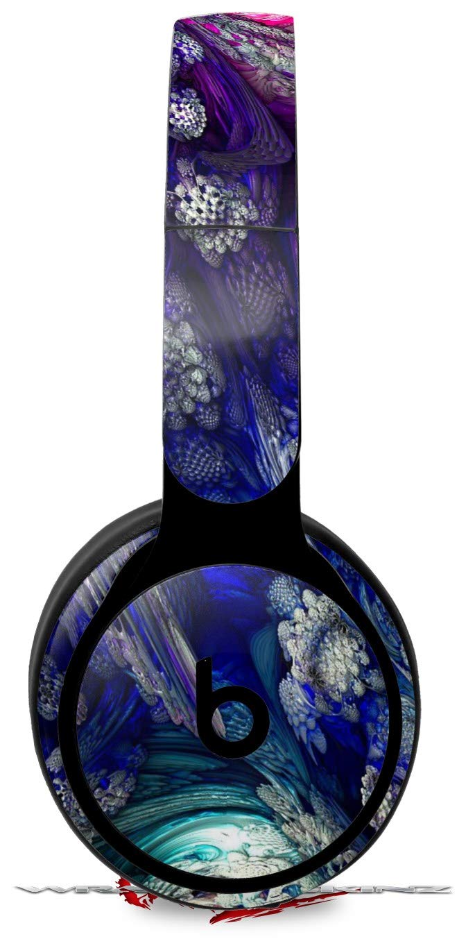Flower Decal Skin Wrap Compatible with Beats Solo Pro Headphones - Protective Vinyl Sticker Cover (Headphones Not Included) - Perfect for Customization, Protection & Style Enhancement