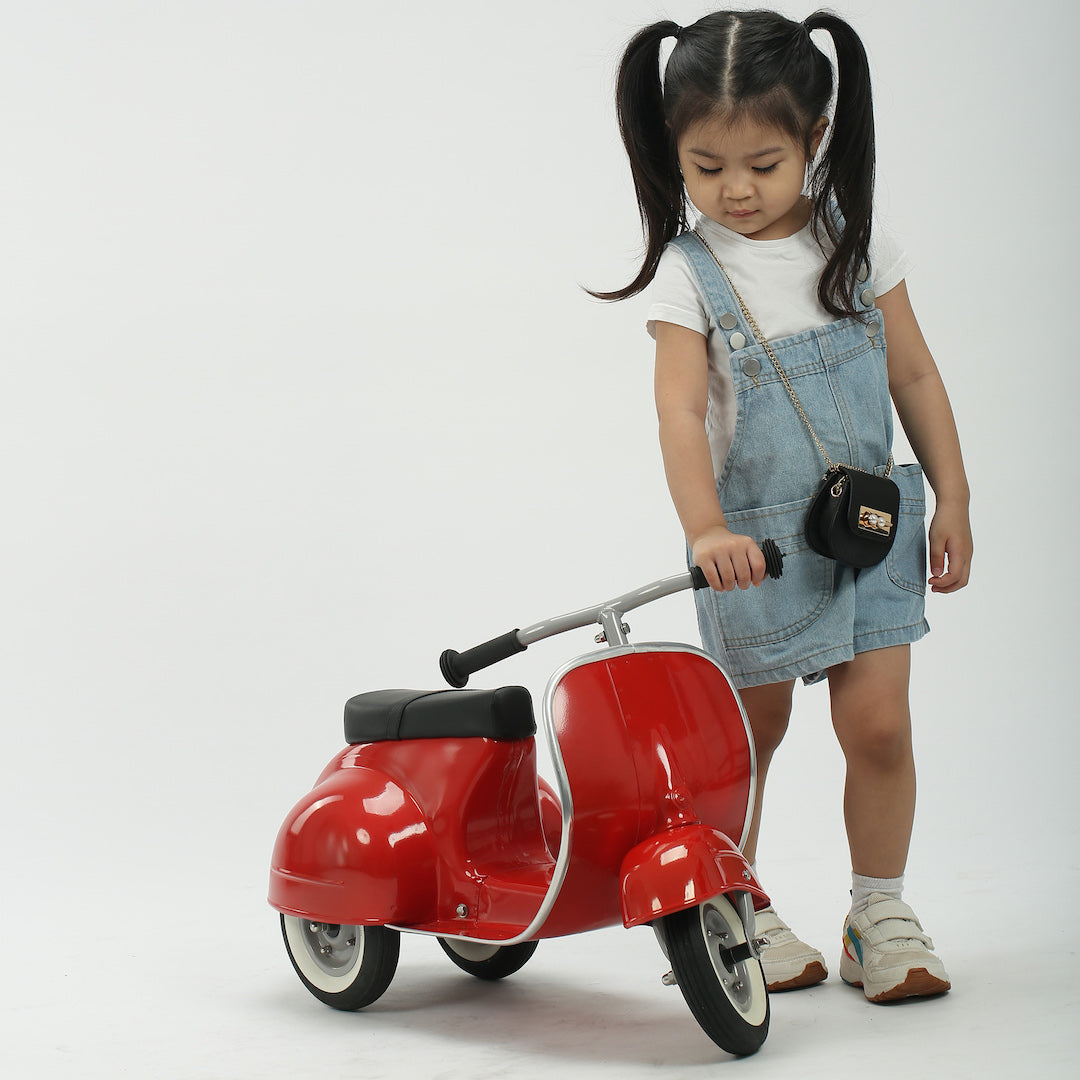 Best Red Toddler Scooter for Kids Ages 2-5 | 3-Wheel Push Scooter with Adjustable Handlebar | Perfect for Outdoor Play & Learning Balance