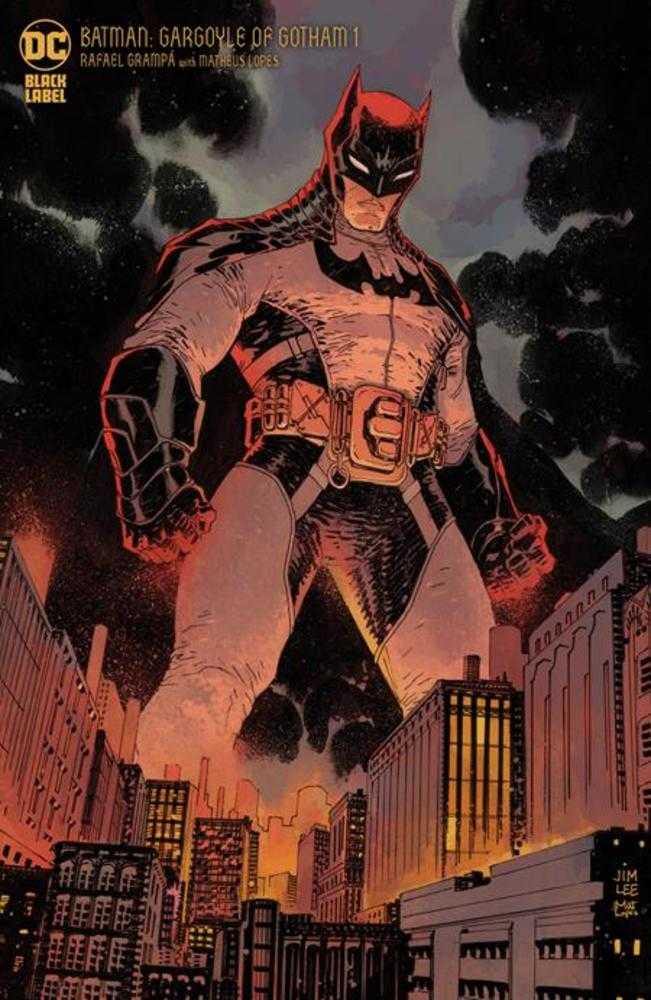 Batman Gargoyle of Gotham #1 (of 4) Cover B Jim Lee Variant - DC Comics Mature Graphic Novel | Collectible Comic Book for Batman Fans & DC Collectors | Perfect for Display, Gifts & Comic Book Collections