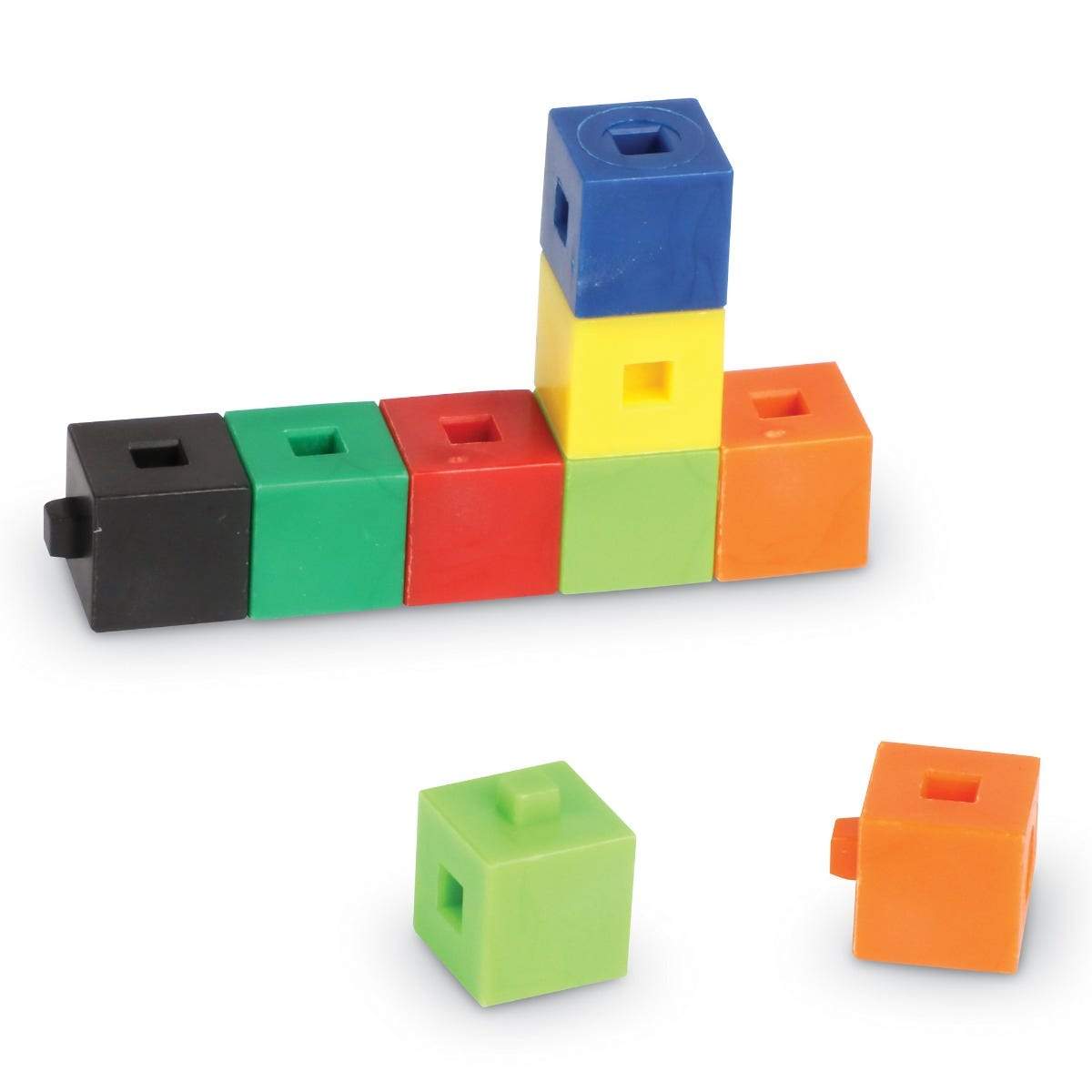1000-Piece 1cm Interlocking Gram Unit Cubes for Math Learning, STEM Activities & Classroom Teaching | Perfect for Counting, Measurement & Hands-On Education