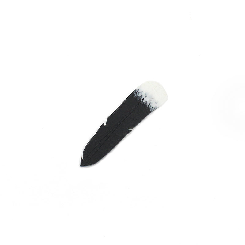 Huia Feather Brooch - Handmade Eco-Friendly Jewelry by Remix Plastic | Perfect for Weddings, Parties & Special Occasions