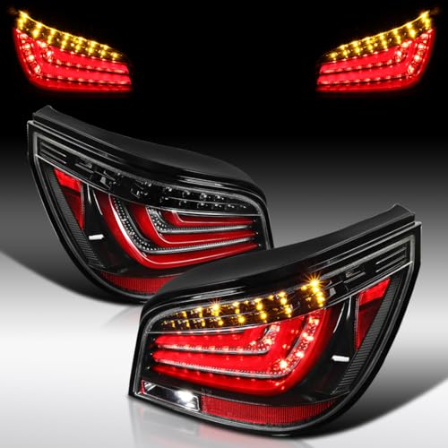 Jet Black Housing Clear Lens Red Light Bar