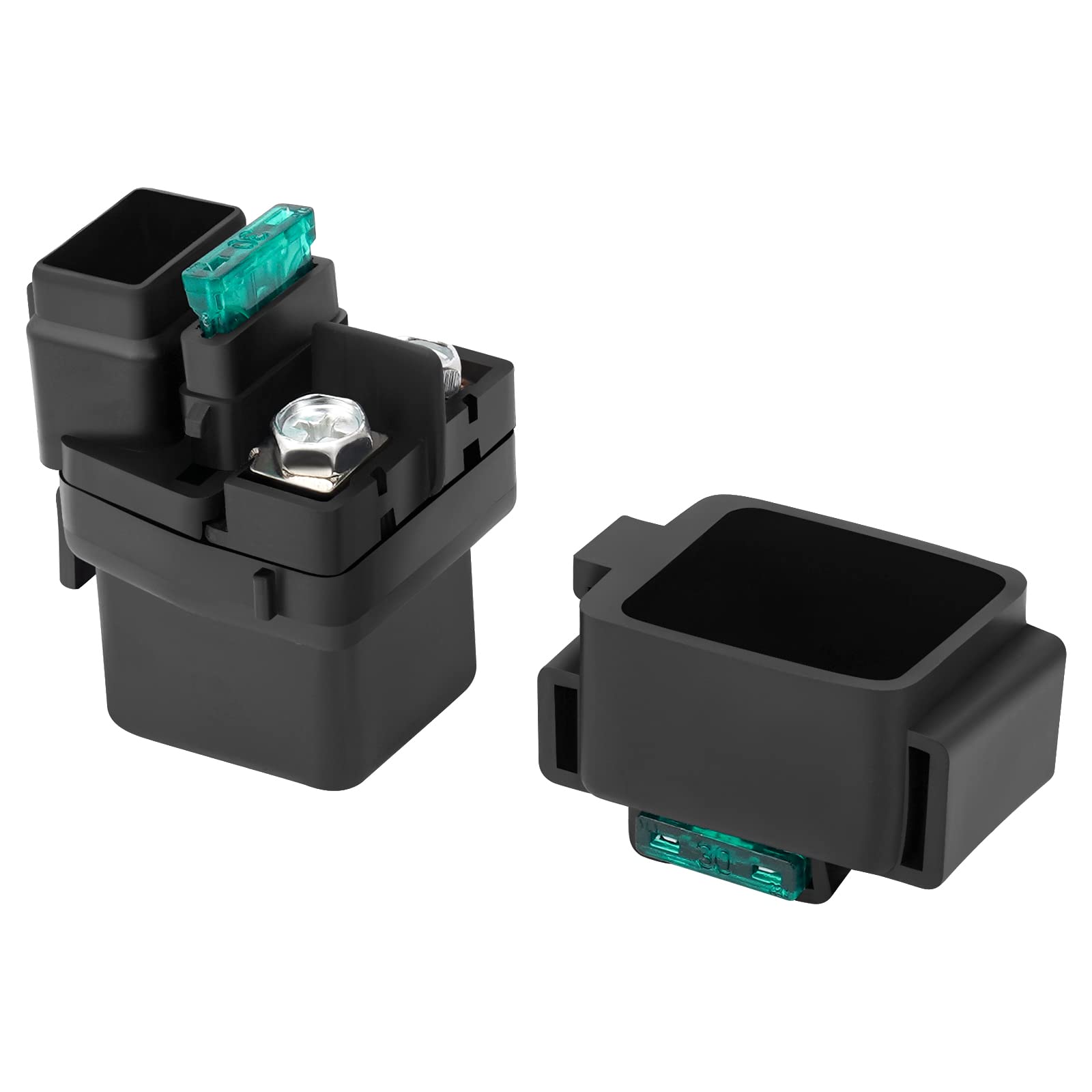AHL Starter Solenoid Relay Compatible with Suzuki GSXR750 GSX-R750 2000-2005 - Motorcycle Ignition System Replacement Part for Smooth Engine Start | Perfect for Street Racing & Daily Commuting