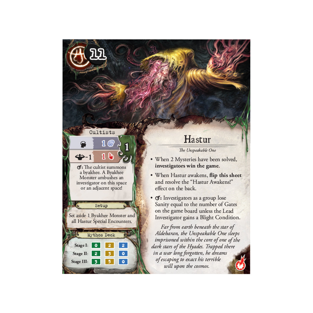 Eldritch Horror: Signs of Carcosa Board Game - Lovecraftian Adventure Strategy Game for Adults & Teens - Perfect for Game Nights & Horror-Themed Parties