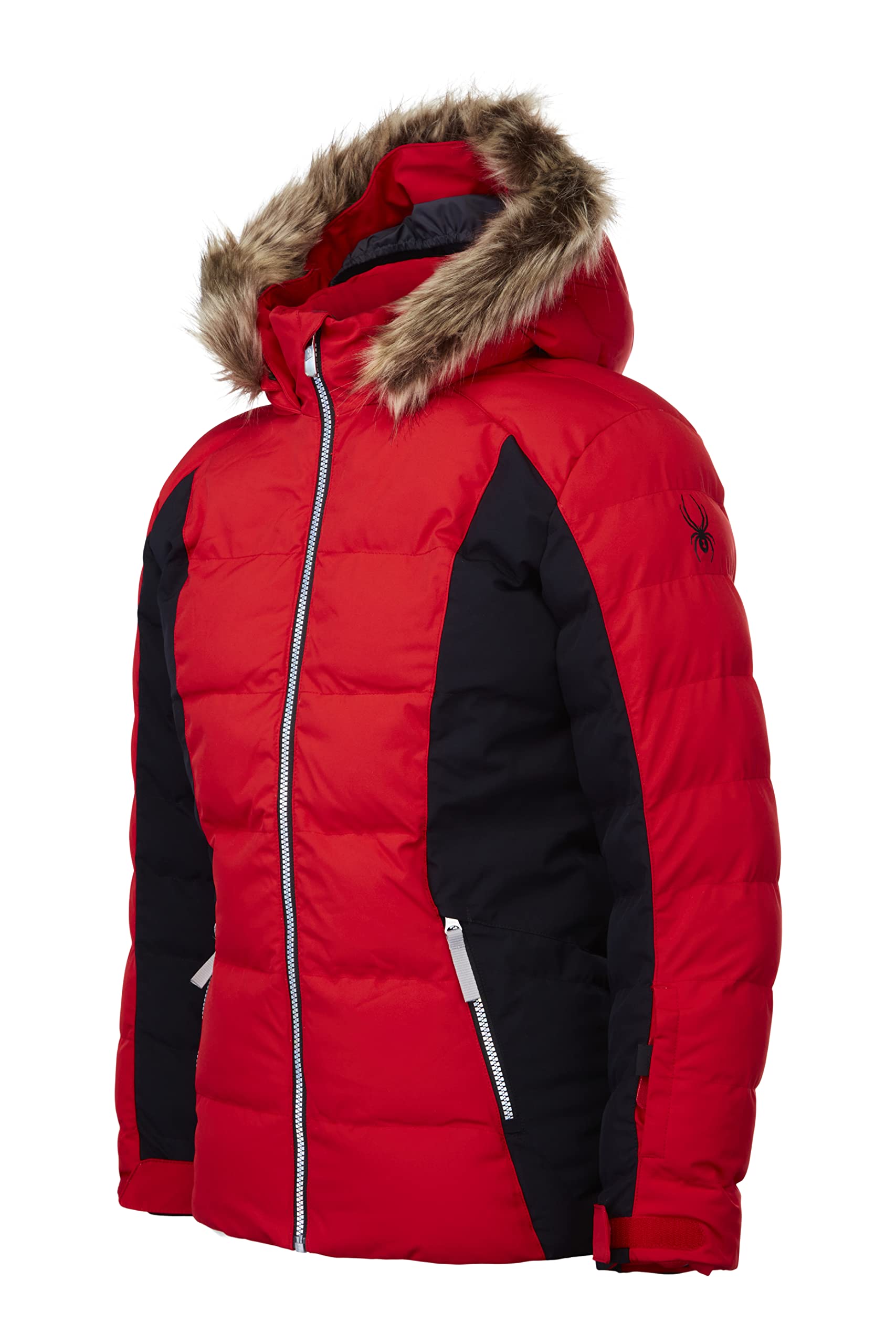 Spyder Girls' Zadie Insulated Ski Jacket - Waterproof Winter Coat for Kids - Warm Snow Jacket for Skiing, Snowboarding & Outdoor Adventures