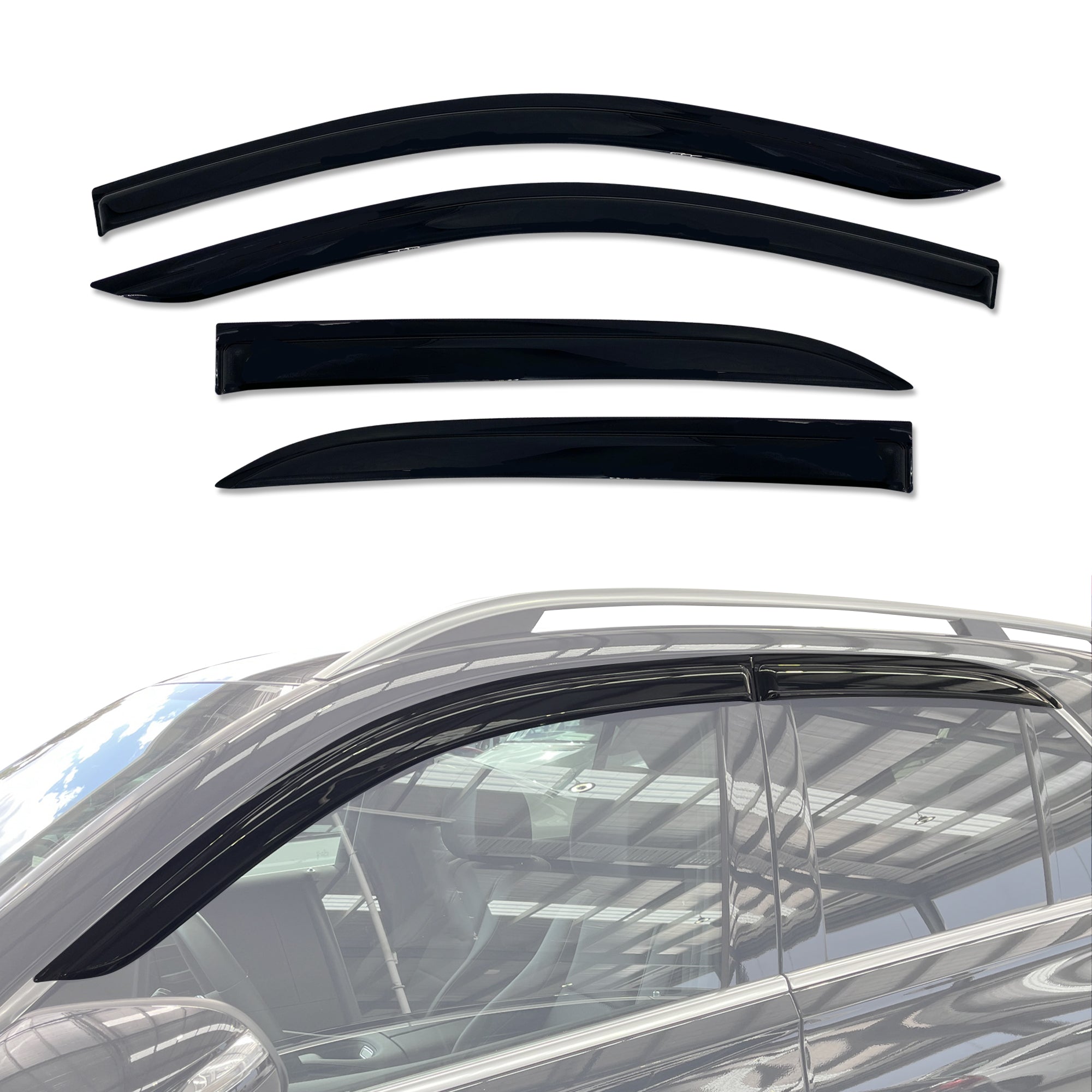 Premium Car Windshield Sun Shade for Mercedes Benz GLE Class V167 (2019-2023) - UV Protection & Heat Reduction for Summer Parking & Road Trips
