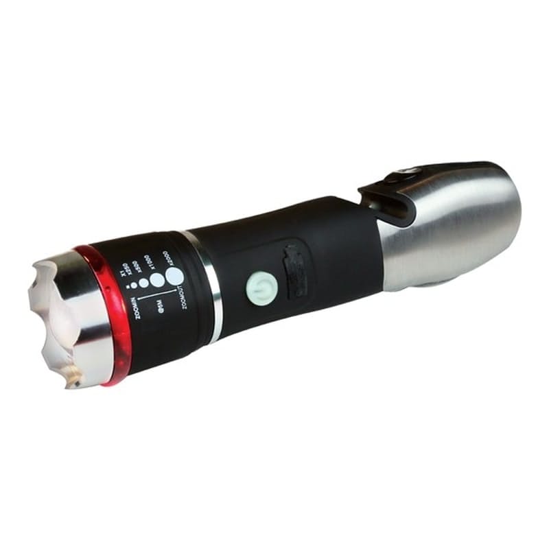 Commando LED Tactical Flashlight - High Lumen, Rechargeable, Waterproof for Outdoor, Camping, Hiking & Emergency Use