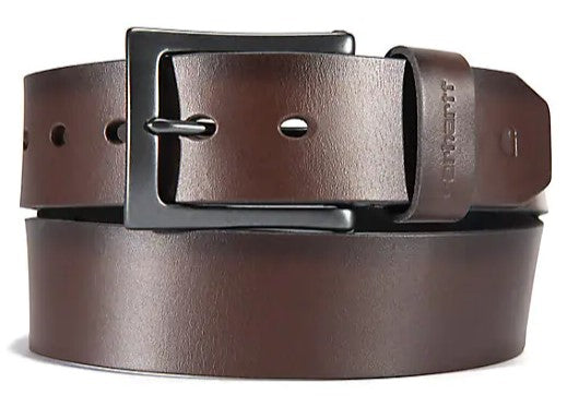Premium Genuine Leather Anvil Belt for Men - Classic Brown Dress Belt for Business & Casual Wear - Durable & Stylish Belt for Office, Jeans & Everyday Use