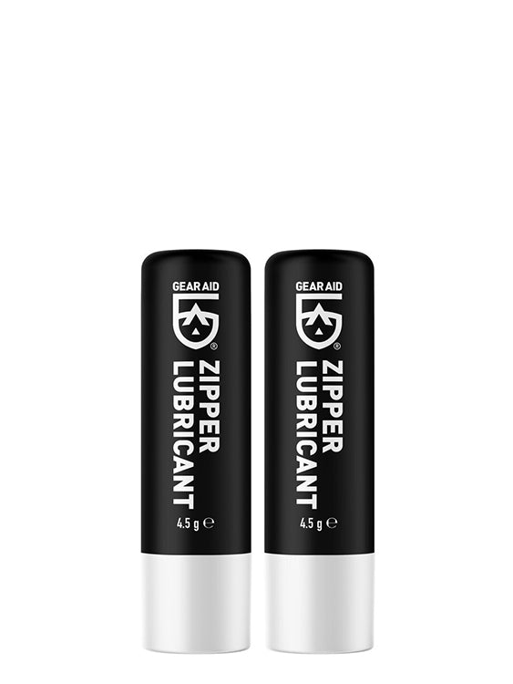 Gear Aid (McNett) Zipper Stick Duo Pack - Zipper Lubricant & Cleaner for Smooth Operation - Perfect for Jackets, Bags, Tents & Outdoor Gear