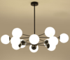 NEVILLE Chandelier Pendant Light - Modern Crystal Ceiling Lighting Fixture for Dining Room, Bedroom, Living Room Decor