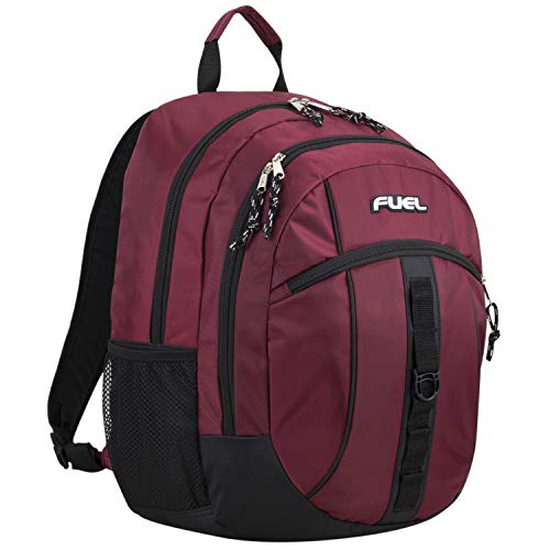 Burgundy/Black