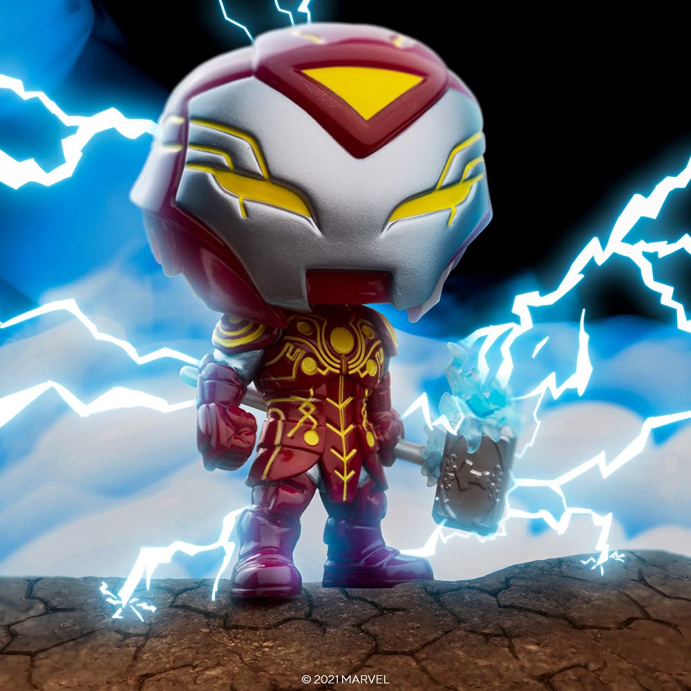 Funko Pop! Marvel: Infinity Warps Iron Hammer Vinyl Figure - Collectible Superhero Toy for Marvel Fans | Perfect for Display, Gifts, and Comic Conventions