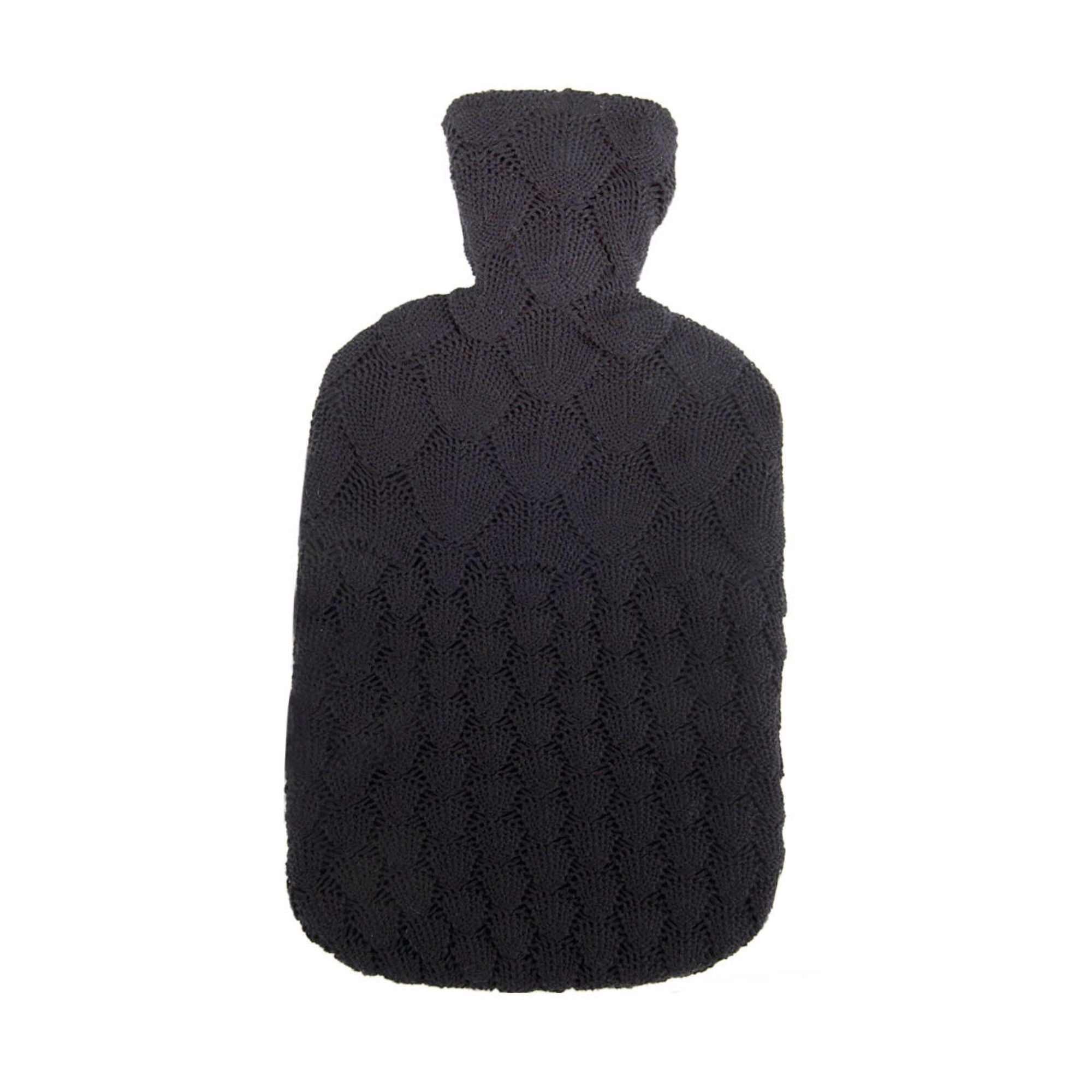2 Liter Sanger Hot Water Bottle with Knitted Cotton Cover - Warm & Cozy for Winter Nights, Period Pain Relief, Bed Warmers, Cold Weather Comfort