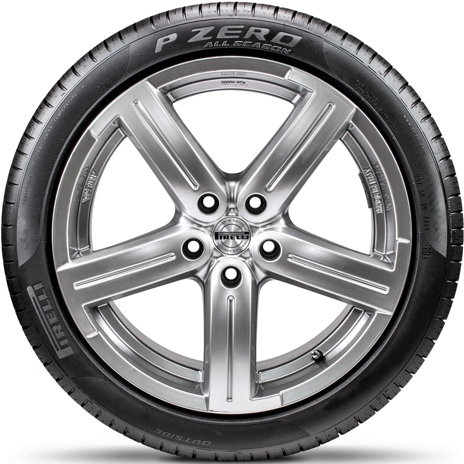 Pirelli P Zero Nero All Season Performance Tire - P235/50ZR18 - High Grip & Durability for Sports Cars & Luxury Sedans - Perfect for Daily Commuting & Highway Driving