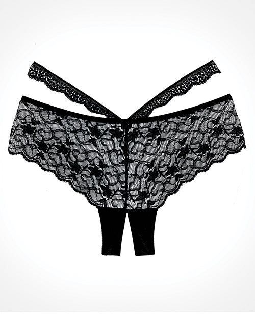 Adore Heartbreaker Panty - Black One Size | Sexy Lingerie for Women | Perfect for Date Night & Special Occasions