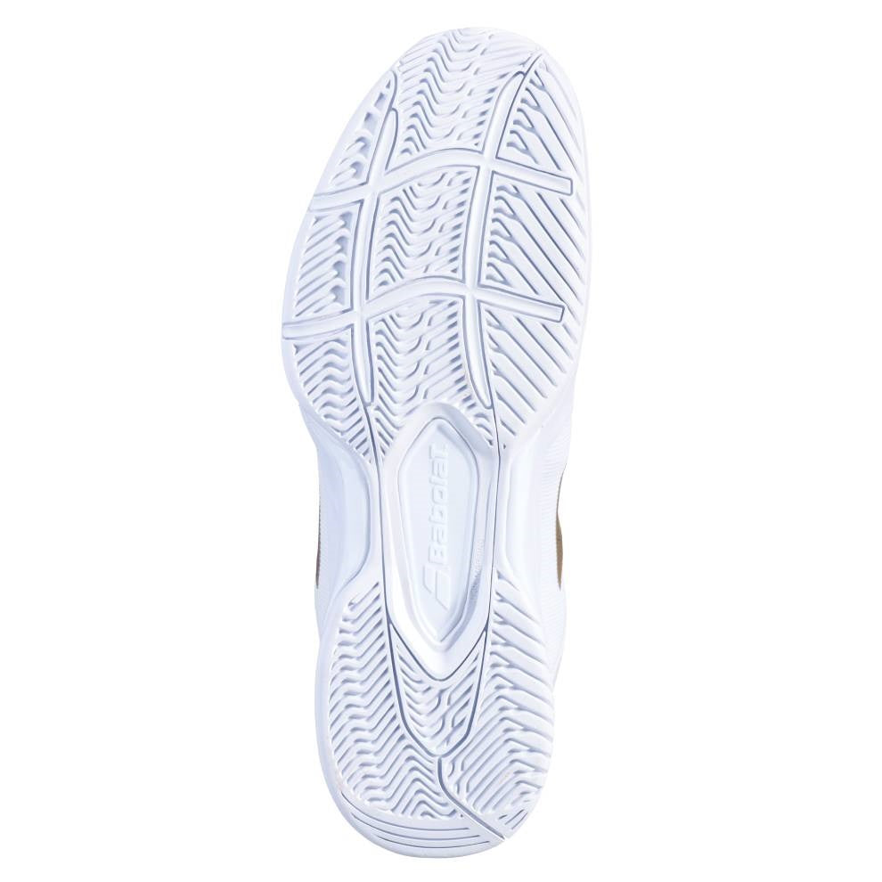 Babolat SFX 3 AC Wimbledon Women's Tennis Shoes - White | Comfort & Support for Competitive Play | Perfect for Clay & Hard Court Matches