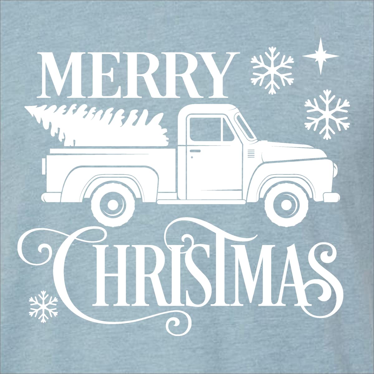 Premium Tri-Blend Ugly Christmas Sweater T-Shirt for Men - Festive Holiday Gift & Christmas Tree Delivery - Perfect for Office Parties, Family Gatherings & Holiday Photos