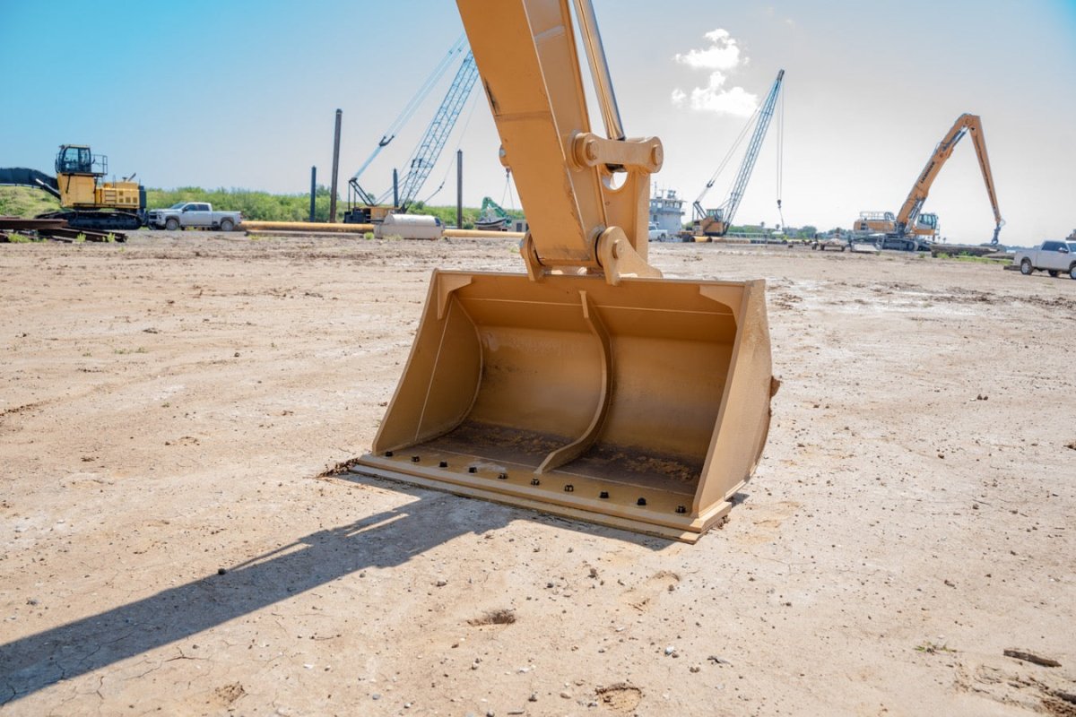 2019 Caterpillar Long Reach Pontoon Excavator - 3505 Hours | Heavy Duty Marine Construction Equipment for Dredging, Piling & Waterfront Projects
