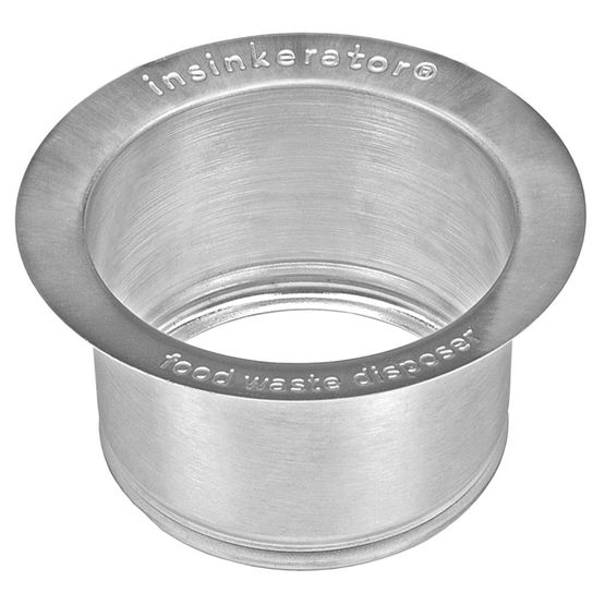 Insinkerator 10082 Extended Sink Flange - Premium Stainless Steel Garbage Disposal Mounting Ring - Perfect for Kitchen Sink Installation & Replacement