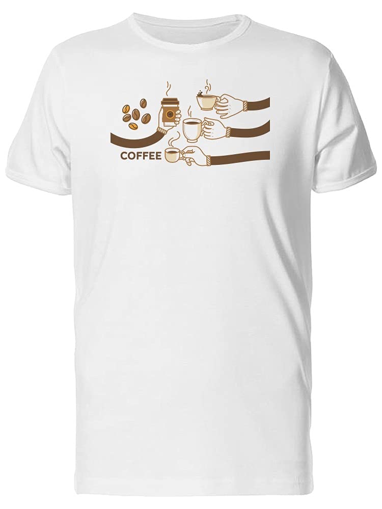 Smartprints Coffee Lovers T-Shirt for Men - Funny Coffee Graphic Tee - Perfect Gift for Baristas & Coffee Enthusiasts | Great for Casual Wear, Coffee Dates & Gifts