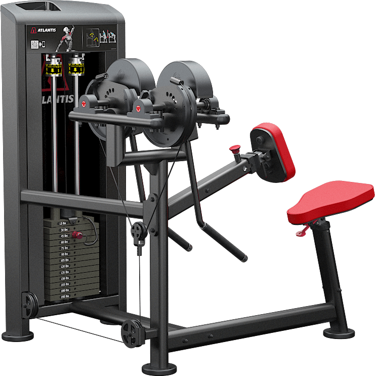 ATLANTIS Seated Side & Rear Deltoid Machine - Professional Gym Strength Training Equipment for Shoulder Workouts - Perfect for Home & Commercial Gym Use