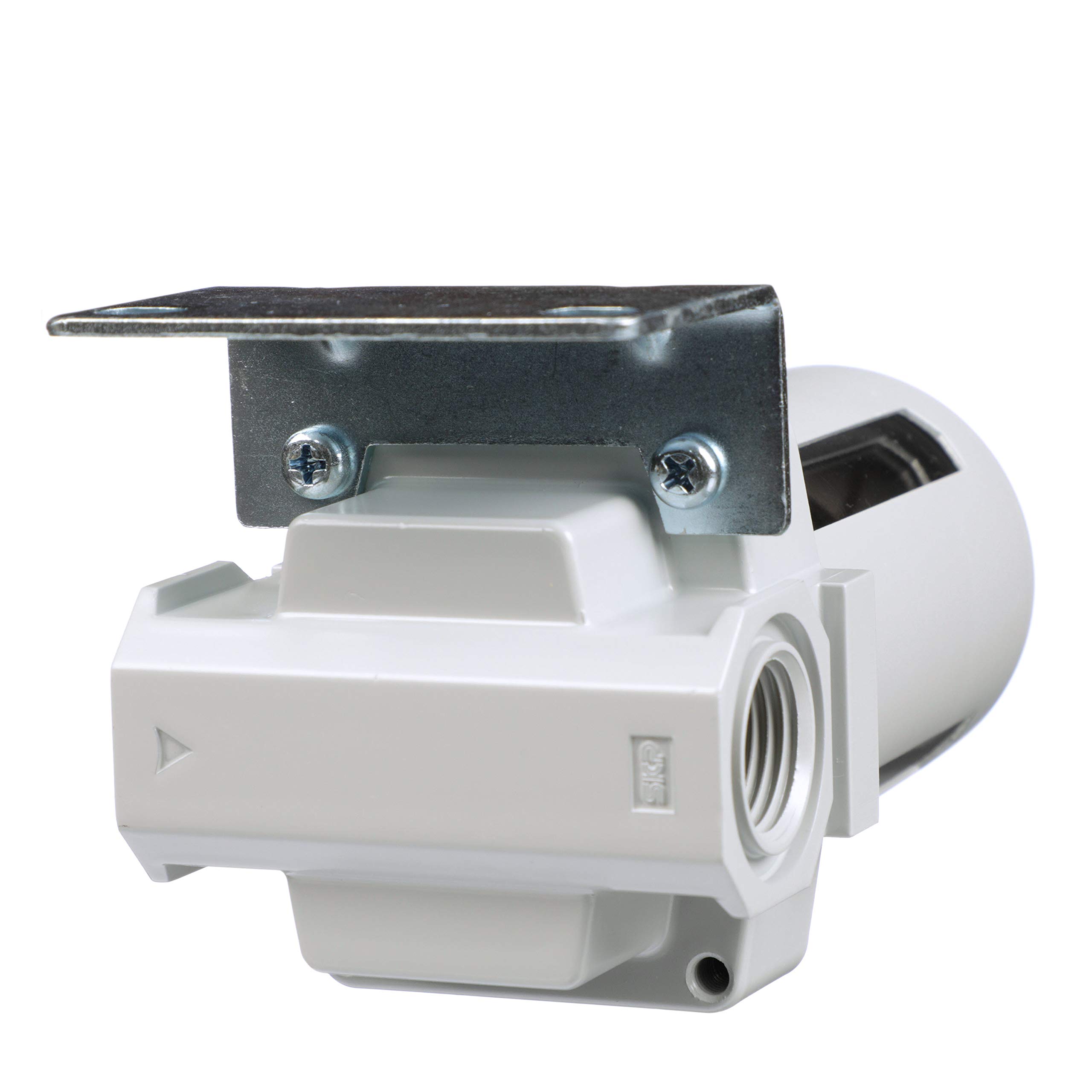 PneumaticPlus SAFM400-N04B 0.1 Micron Compressed Air Coalescing Filter with Poly Bowl, 1/2