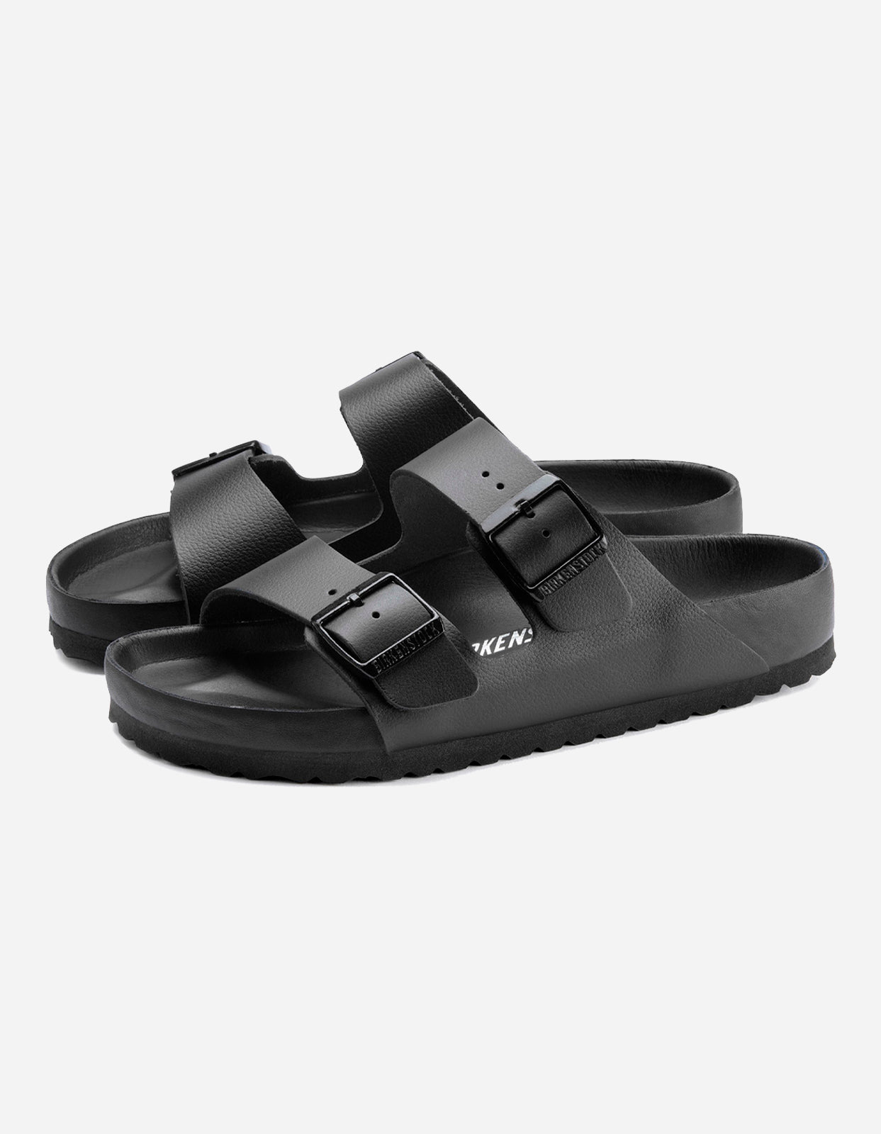 Birkenstock Arizona Sandals - Genuine Natural Leather in Black | Comfortable & Stylish for Casual Wear, Outdoor Activities & Everyday Use