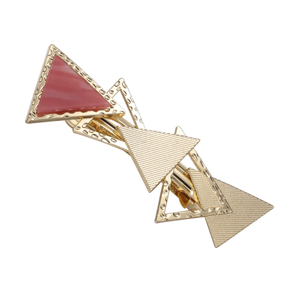 FOMIYES Women's Geometric Metal Triangle Hair Clips - Minimalist Spring Hair Accessories for Women, Perfect for Weddings, Parties, and Everyday Styling