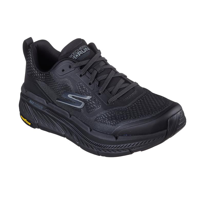 MAX CUSHION PREMIER 2.0 Running Shoes - Black/White (220840WW/BKCC) - Lightweight Comfort for Marathon Training & Daily Jogging
