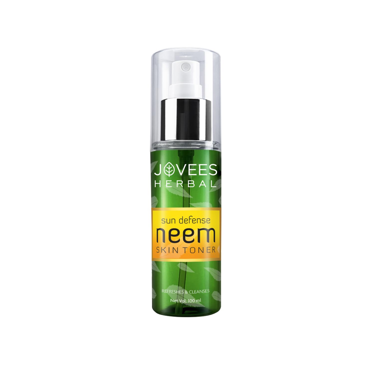 Jovees Herbal Neem Face Toner 100ml - Natural Skin Toner for Sun Protection & Tan Removal - Suitable for All Skin Types - Paraben Free, Alcohol Free - Perfect for Daily Skincare Routine & Post-Sun Care
