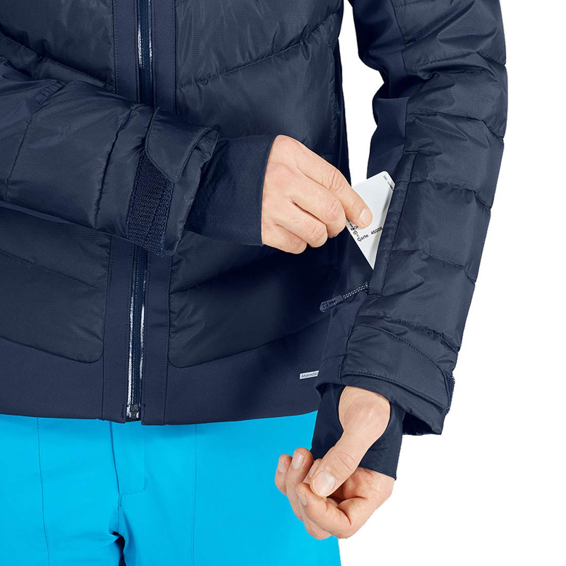 Salomon ICESHELF Men's Waterproof Winter Jacket - Insulated Ski Coat for Cold Weather & Outdoor Activities