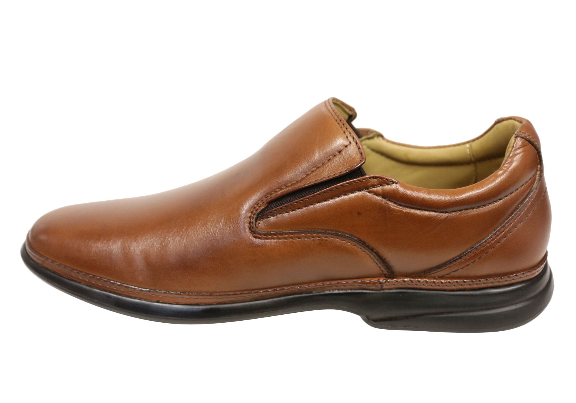 Savelli Gerard Men's Comfort Massage Ball Dress Shoes - Handcrafted in Brazil - Perfect for Office, Weddings & Formal Events