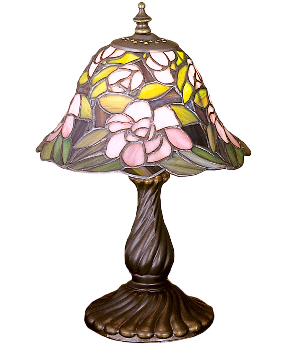 13H Begonia Mini Lamp - Vintage Style Table Light for Bedroom, Living Room, and Office Decor - Perfect for Reading, Ambiance, and Nightstand Lighting