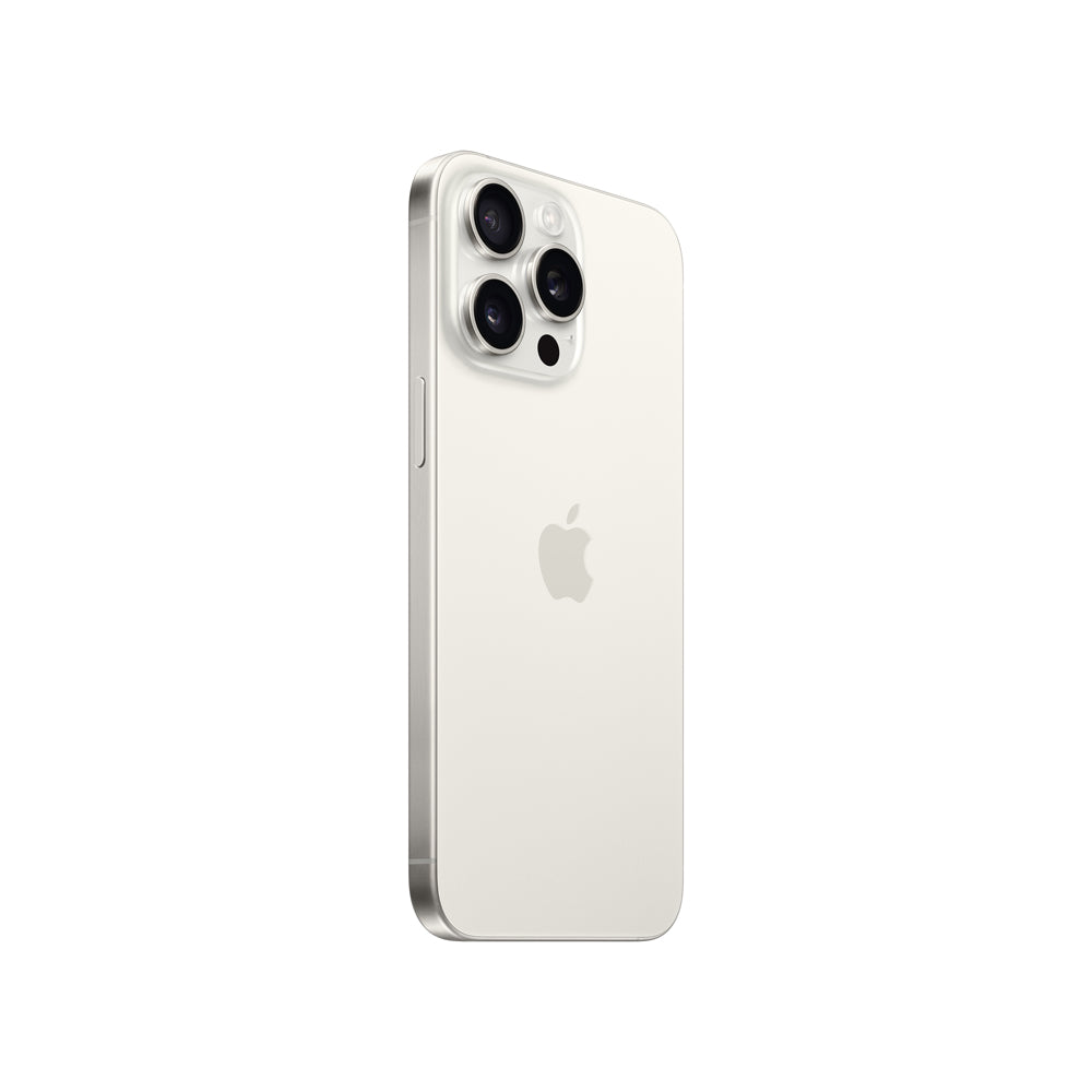 iPhone 15 Pro Max 512GB Titanium White - Premium Smartphone for Photography, Gaming & Business Use